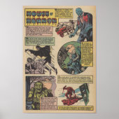 Classic House of Horrors Comic Book Monsters Poster (Vorne)