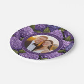 Classic Hydrangeas-Teller für Engagement Pappteller (Schrägansicht)