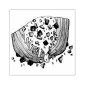 Classic Iceberg Lettuce Wedge Salad Food Feinschme Gummistempel (Prägung)