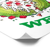 Classic Iceberg Lettuce Wedge Salad Food Feinschme Poster (Ecke)