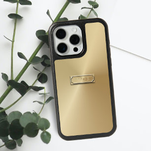 Classic Imitats Gold Monogram Otterbox iPhone Case