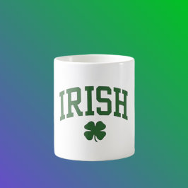 Classic Irish Pride Shamrock - St. Patrick's Day Kaffeetasse