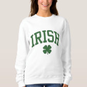 Classic Irish Pride Shamrock - St. Patrick's Day Sweatshirt (Vorderseite)