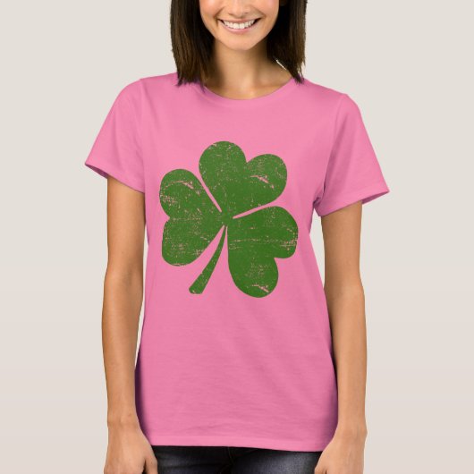Classic Irish Shamrock T-Shirt (Vorderseite)
