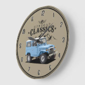 Classic J40 Truck Large Clock Große Wanduhr (Winkel)