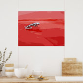 CLASSIC JAGUAR BONNET MASCOT POSTER (Küche)