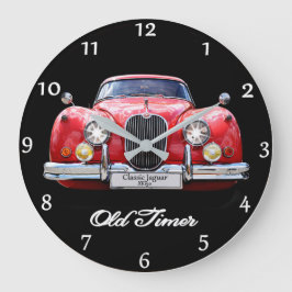 Classic Jaguar XK150 Wall Clock Große Wanduhr