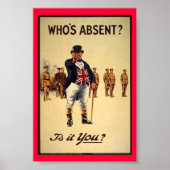 Classic John Bull Recruiting Poster (Vorne)