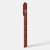 Classic Kariert Merry Christmas Festival - iPhone Hülle (Linke Seite)