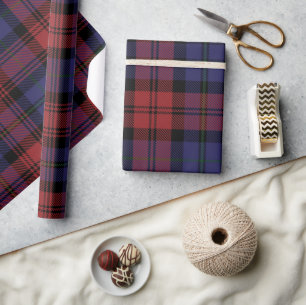 Classic Kariert Rustic Holiday Tartan Geschenkpapier