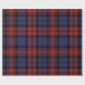 Classic Kariert Rustic Holiday Tartan Geschenkpapier (Flach)