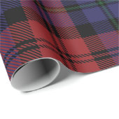 Classic Kariert Rustic Holiday Tartan Geschenkpapier (Rolleneckpunkt)