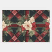 Classic Karo Gift Wrap" Geschenkpapier Set (Vorderseite)