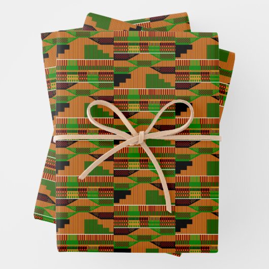 Classic Kente Geschenkpapier Set (Beispiel)