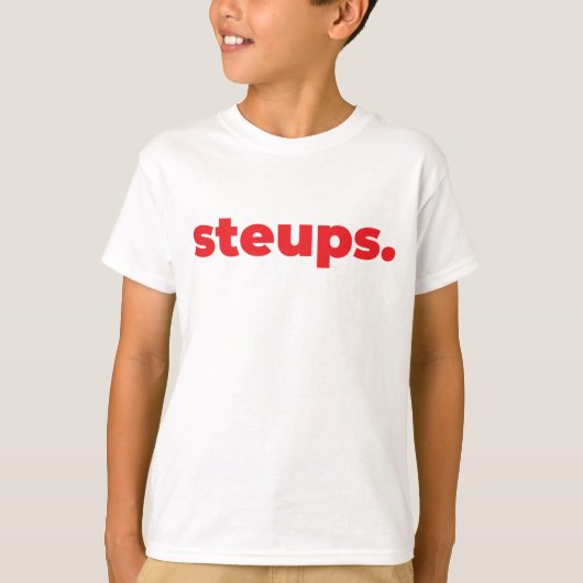 Classic Kids T-Shirt - Steups. (Vorderseite)
