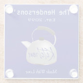 Classic Kitchen Made With Love Glass Coasters Glasuntersetzer (Rückseite)