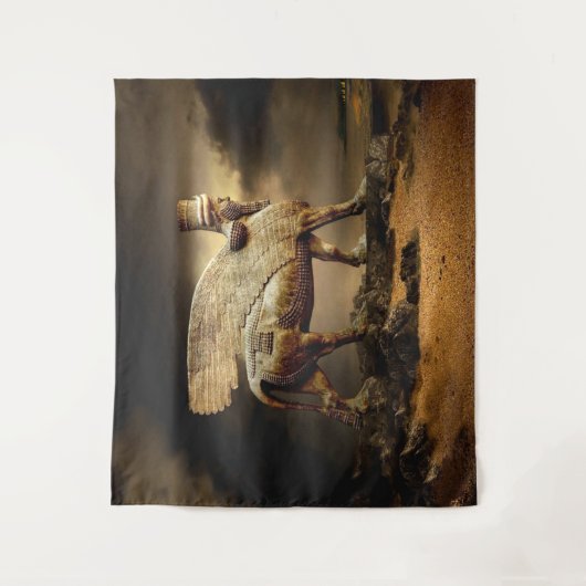 Classic Lamassu Wandteppich (Vorderseite)