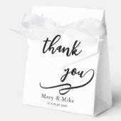 Classic Large Tent Gevor Boxen mit Dankeschön Desi Geschenkschachtel (Vorderseite)