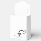 Classic Large Tent Gevor Boxen mit Dankeschön Desi Geschenkschachtel (Offen)