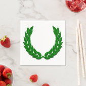 Classic Laurel Wreath Napkin Serviette (Beispiel)