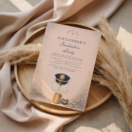 Classic Law Enforcement Graduation Ceremony Einladung