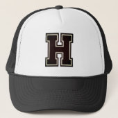 Classic Letter "H" Trucker Hat Truckerkappe (Vorderseite)