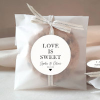 Classic LIEBE IST SWEET Heart Wedding Names Bevorz
