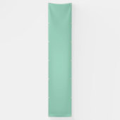 Classic Light Aquamarin 2.5 mit 12 Foot Banner (Vertikal)