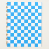 Classic light blue checkerboard  planer (Vorderseite)