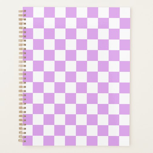 Classic light lavender checkerboard  planer (Vorderseite)