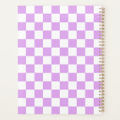 Classic light lavender checkerboard  planer (Rückseite)