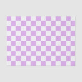Classic light lavender checkerboard  seidenpapier (Vorderseite)