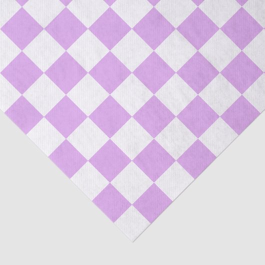 Classic light lavender checkerboard  seidenpapier (Ausschnitt)