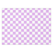 Classic light lavender checkerboard  tischdecke (Vorderseite (Horizontal))