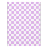 Classic light lavender checkerboard  tischdecke (Vorderseite)