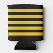 Classic Lighthouse Captain oder Bootsname Gelb Dosenkühler (Rückseite)