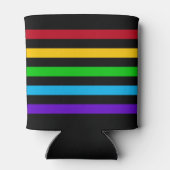 Classic Lighthouse Captain oder Bootsname Rainbow Dosenkühler (Rückseite)