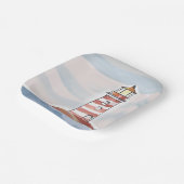 Classic Lighthouse | Meeresküste Pappteller (Gewinkelt)