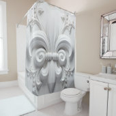 Classic Lilie Duwervorhang Duschvorhang (Beispiel)