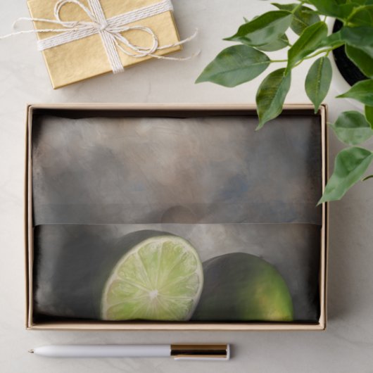 Classic Limes Still Kitchen Art Decoupage Seidenpapier (Geschenk)