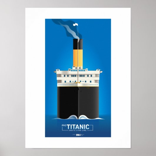 CLASSIC LINER SERIES - RMS Titanic Poster (Vorne)