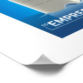 CLASSIC LINER SERIES - SS Kaiserin von Großbritann Poster (Ecke)