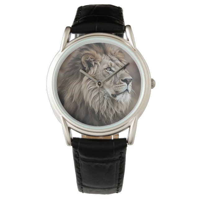 Classic, Lion King Background, eWatch Armbanduhr (Vorderseite)