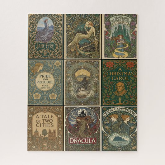 Classic Literature Puzzle (Vertikal)