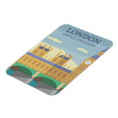 Classic London Travel Art Magnet (Linke Seite)