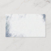 Classic Luxe Marble Wedding Website Insert Card (Rückseite)