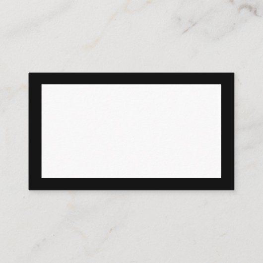 Classic Luxe | Schwarz-Weiß-Windeln Begleitkarte (Rückseite)