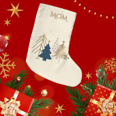 Classic Luxury Faux Gold Christmas Tree Named Kleiner Weihnachtsstrumpf