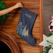 Classic Luxury Faux Gold Christmas Tree Named Kleiner Weihnachtsstrumpf