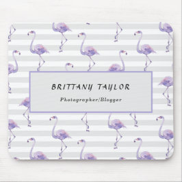 Classic Luxury Rose White Mousepad